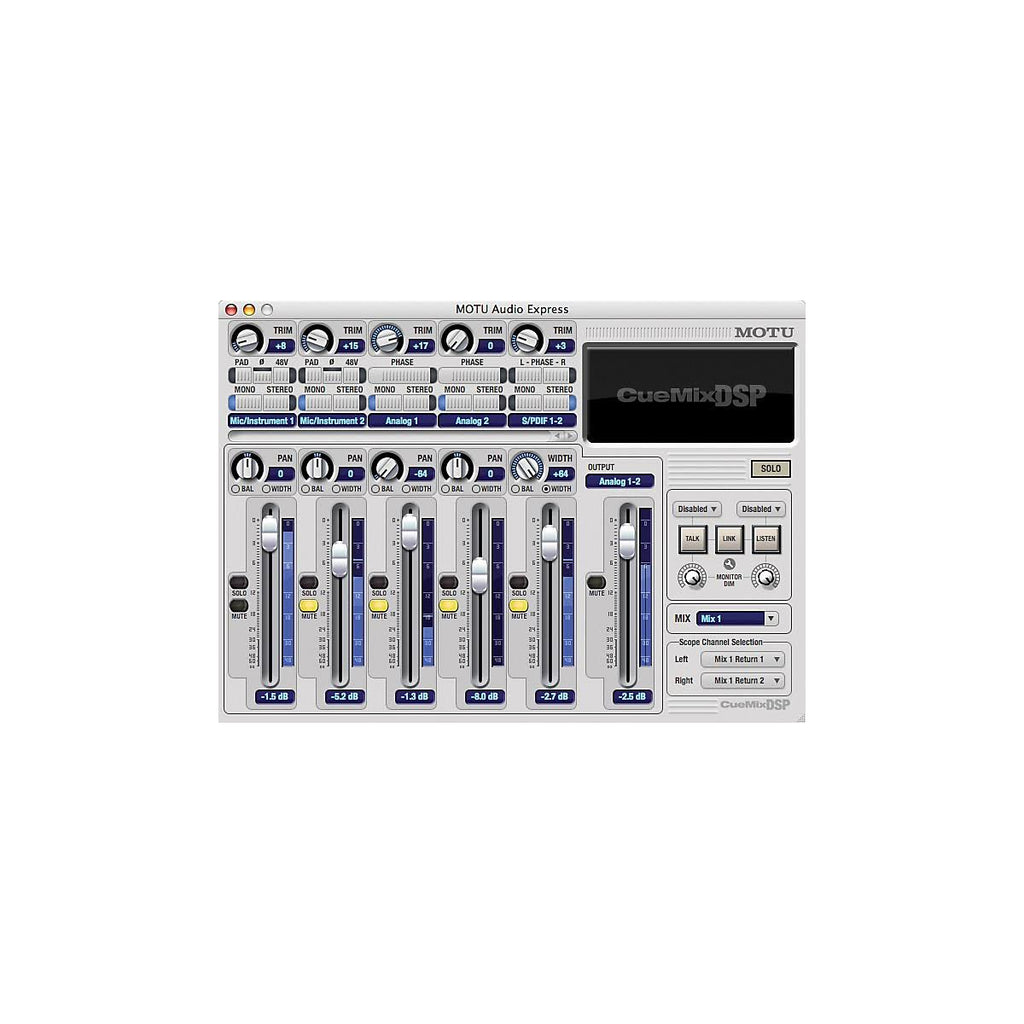 FireWire/USB Audio Interface W62504