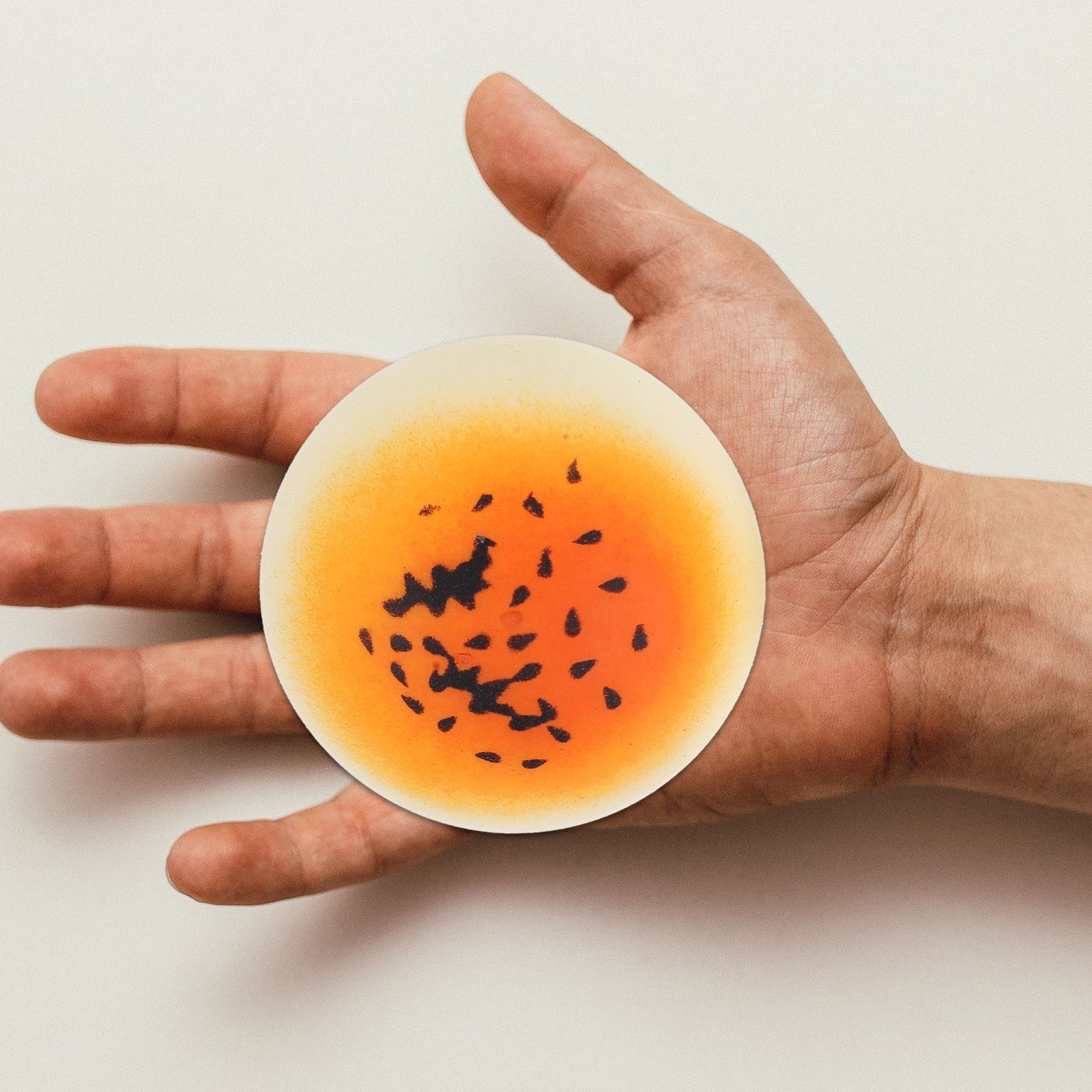 TPR Sensory Toys Simulated Egg Yolk Cake Slow Rebound R25955