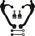 6pc Front Upper Control Arms Lower Ball Joint Assemblies Front Sway Bar Links Q93957