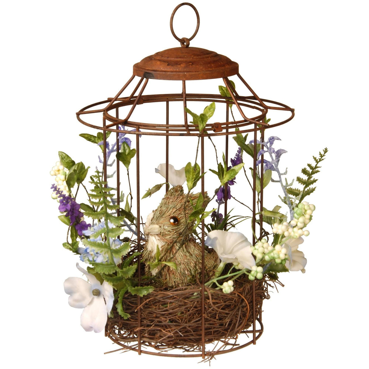 Easter Decorated Bird Cage U757