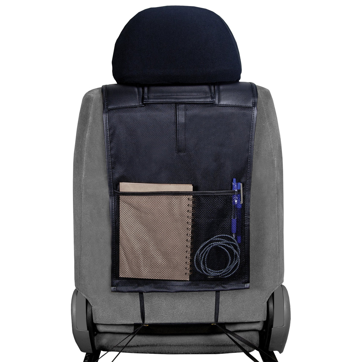 Black Vinyl Universal Fit Automotive Seat Cover F55046