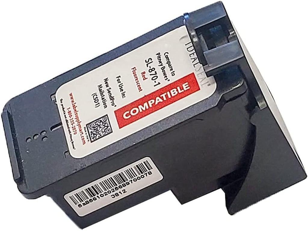 Red Ink Cartridge for Mailstation, Pack of 2 I5472