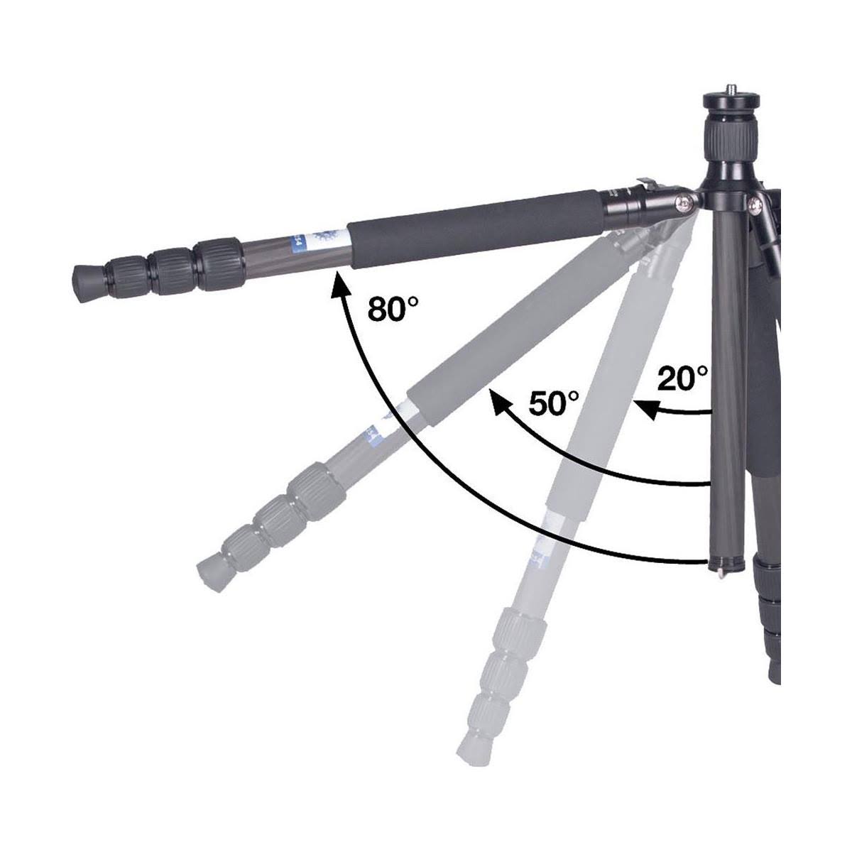 Carbon Fiber Tripod, 4 Sections, 57.9 inch Q949542