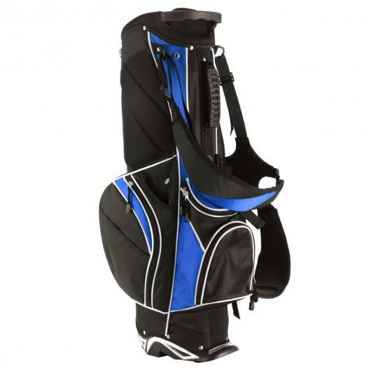 Blue Golf Stand Cart Bag with 6-Way Divider X472730