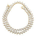 14K Yellow Gold Tennis Necklace V39984