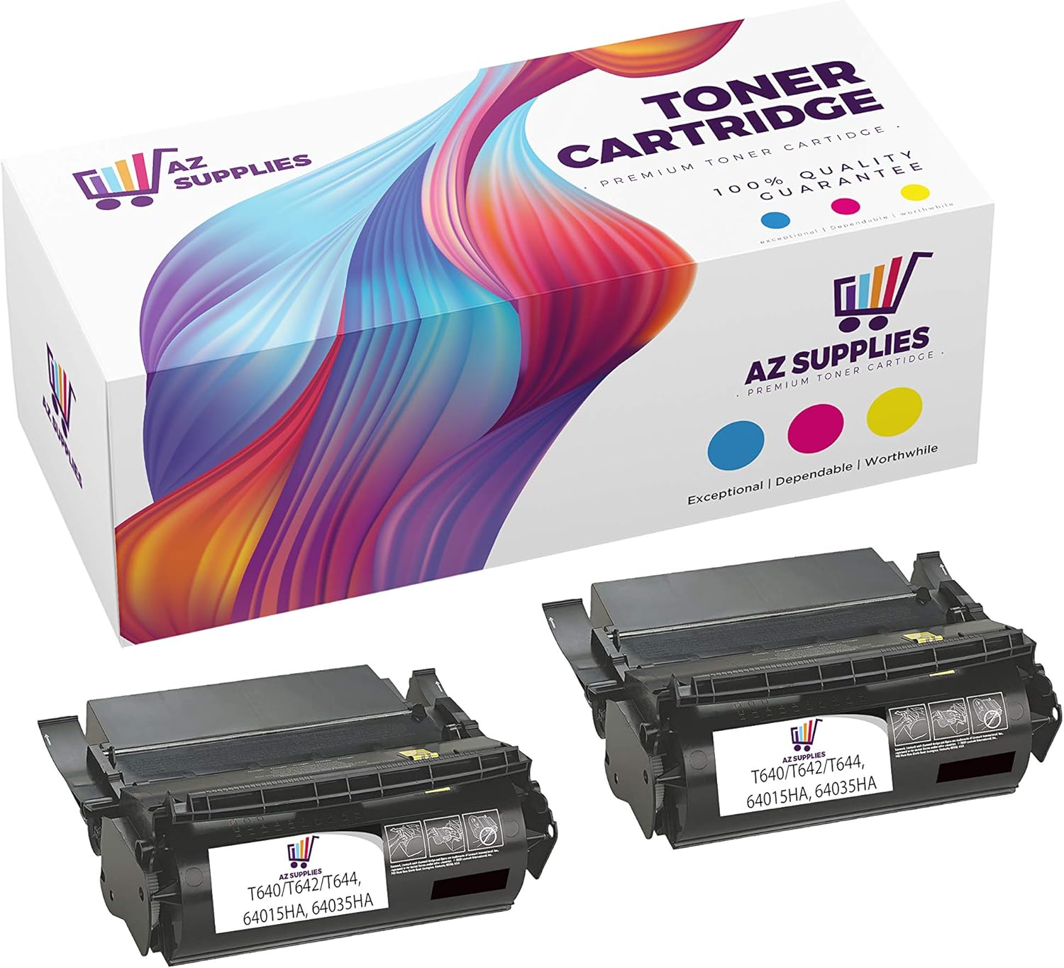 Black Toner Cartridge 2 Pack V920