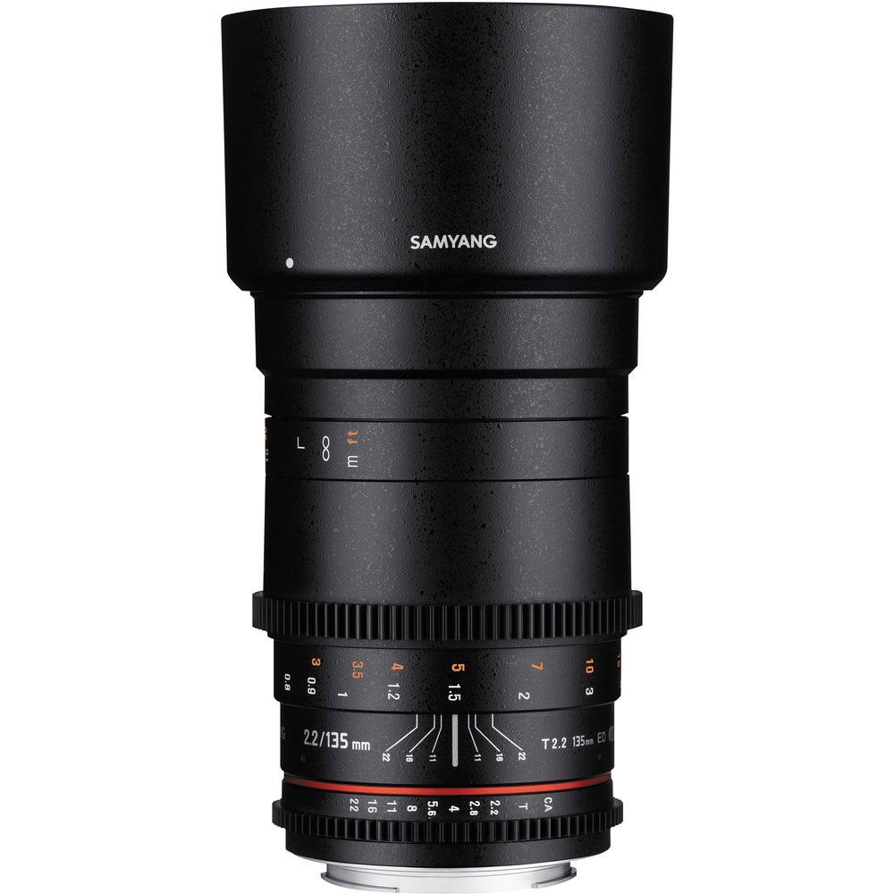 135mm T2.2 VDSLR Ed UMC Lens K45216