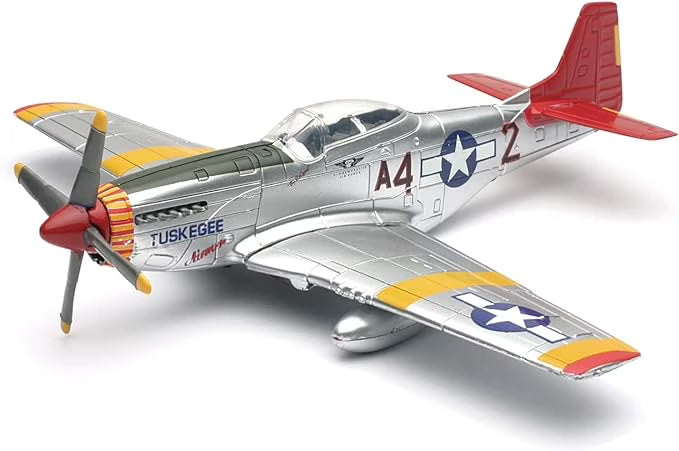 P-51D Red Tails 1:48 Replica Fighter Air Plane F25452