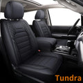 Gray Water Proof Faux Leather Seat Covers Full Set U471