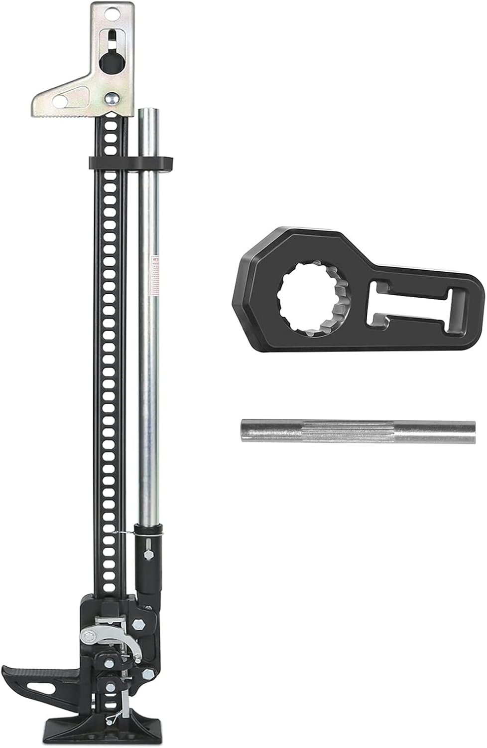 Black Cast Steel Farm Jack, 3 Tons Capacity, Pack of 2 E625040