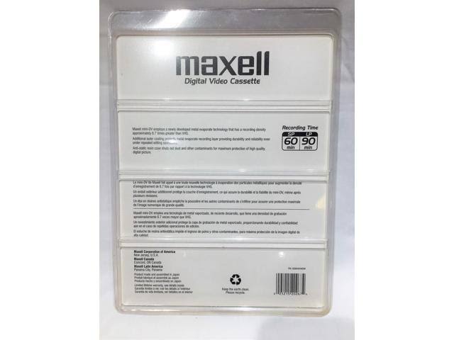 Mini DV 60min Digital Video Cassette 8 Pack O22596
