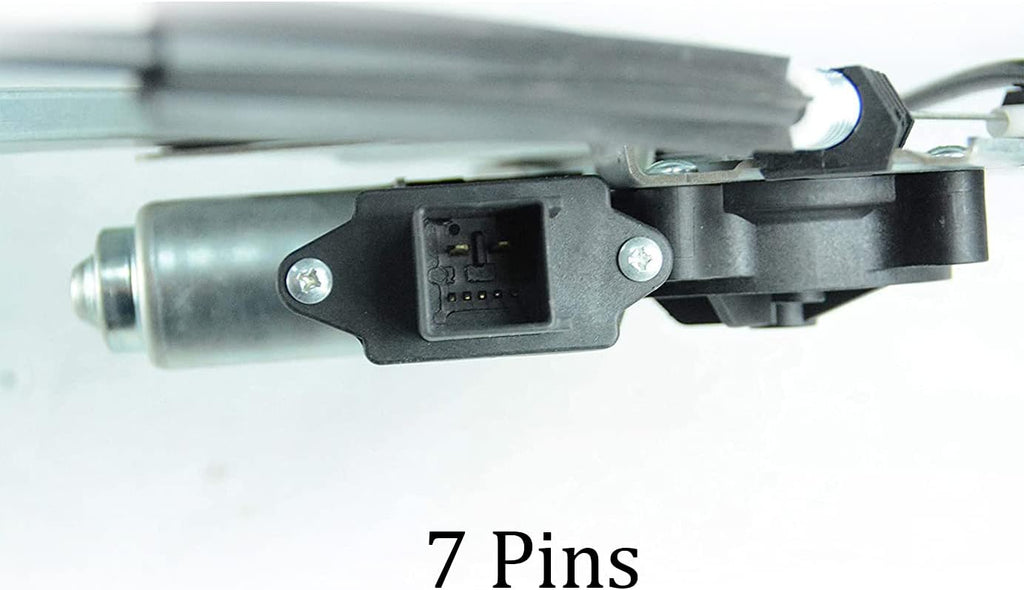 Window Regulator and Motor Assembly with Anti-pinch, Pack of 2 A3454