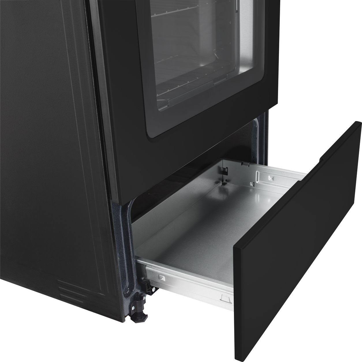 30-Inch 4.8 Cu. ft. Single Oven Free-Standing Electric Range with Storage Drawer Black P65095