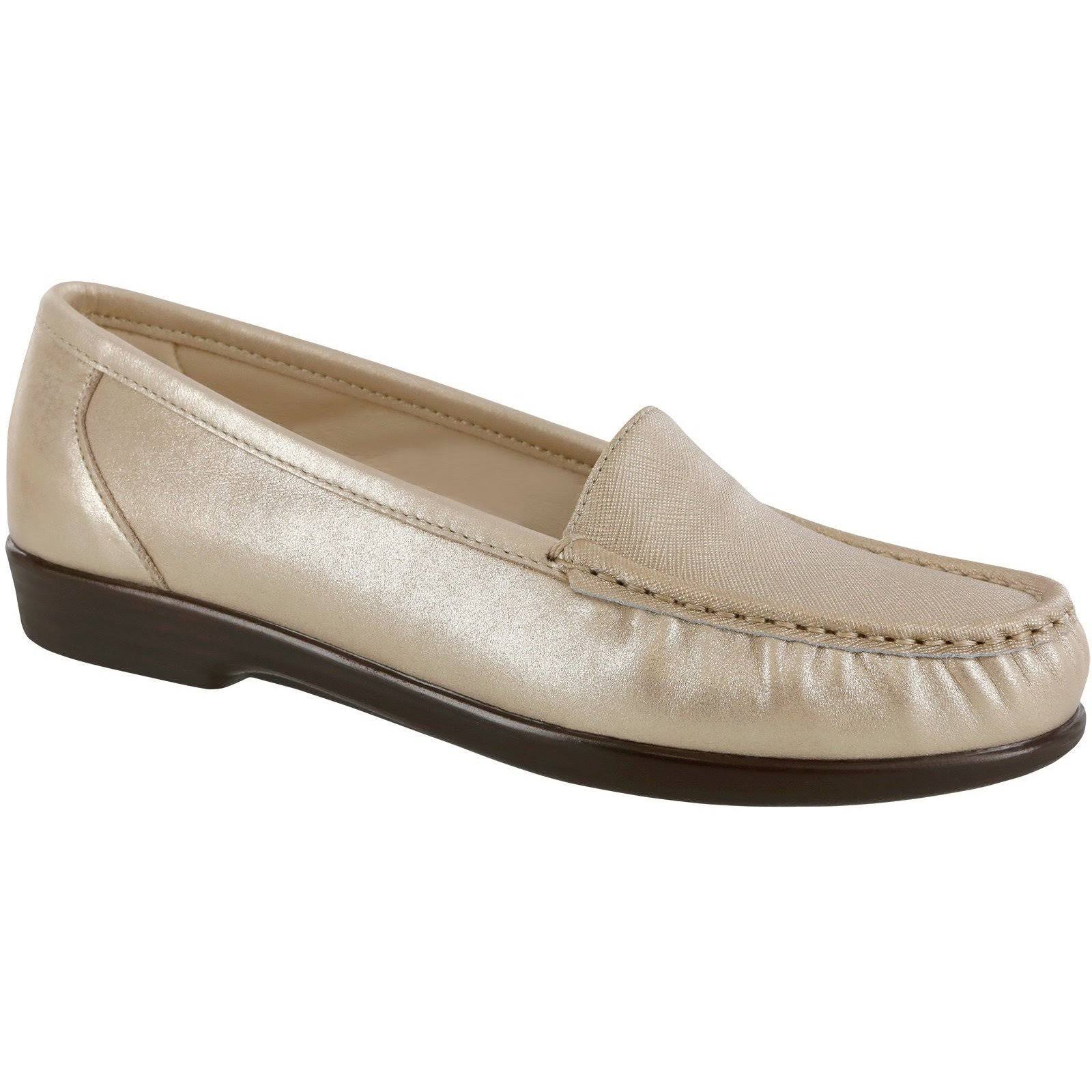 Lusso Gold Metallic 10.5 Narrow Shoes R6988
