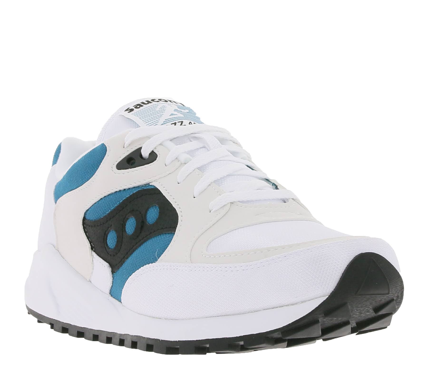 White / Turquoise Jazz Sneakers A182470