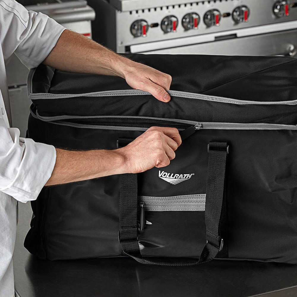 Insulated Food Pan Carrier with Heating Pad T68592