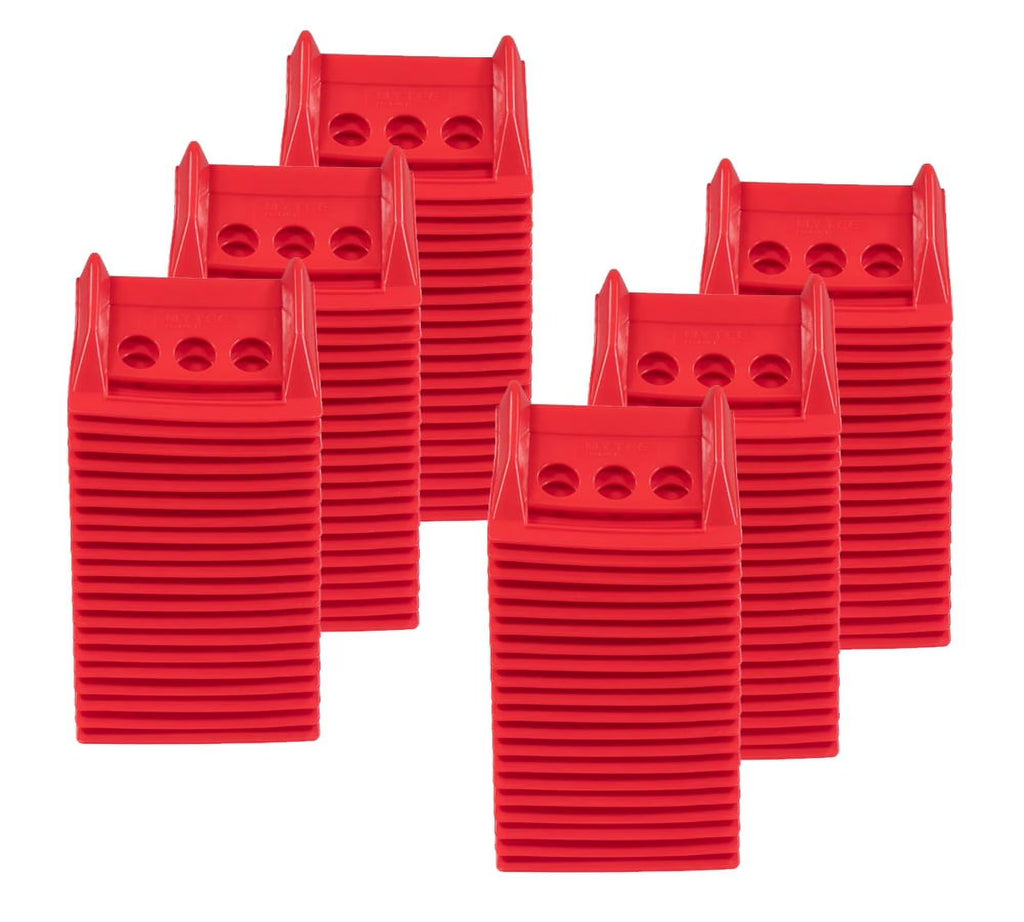 Red 4"x6" Flatbed Edge Protectors with Carrying Case G468802
