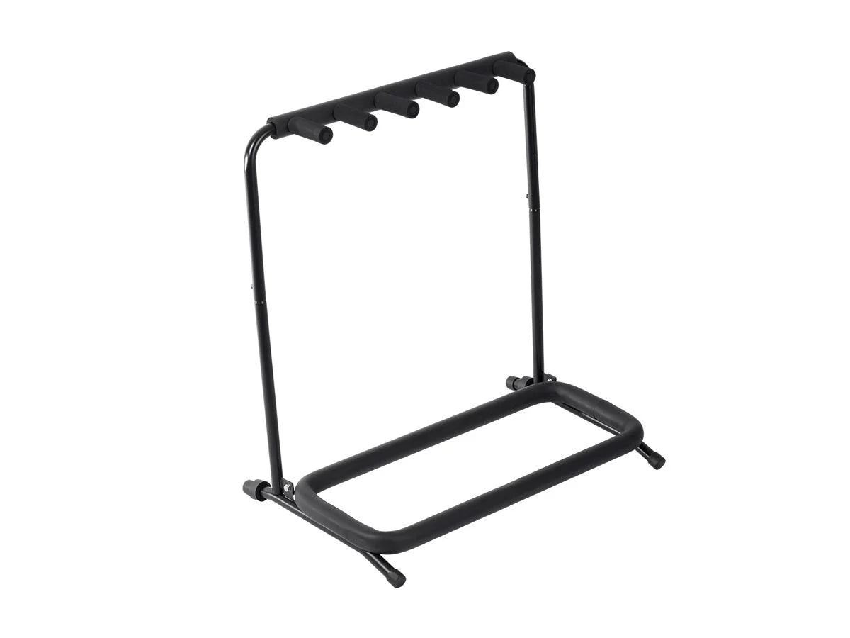 Folding Multi Guitar Stand for 5 Acoustic and Electric Guitar or Bass Z9546