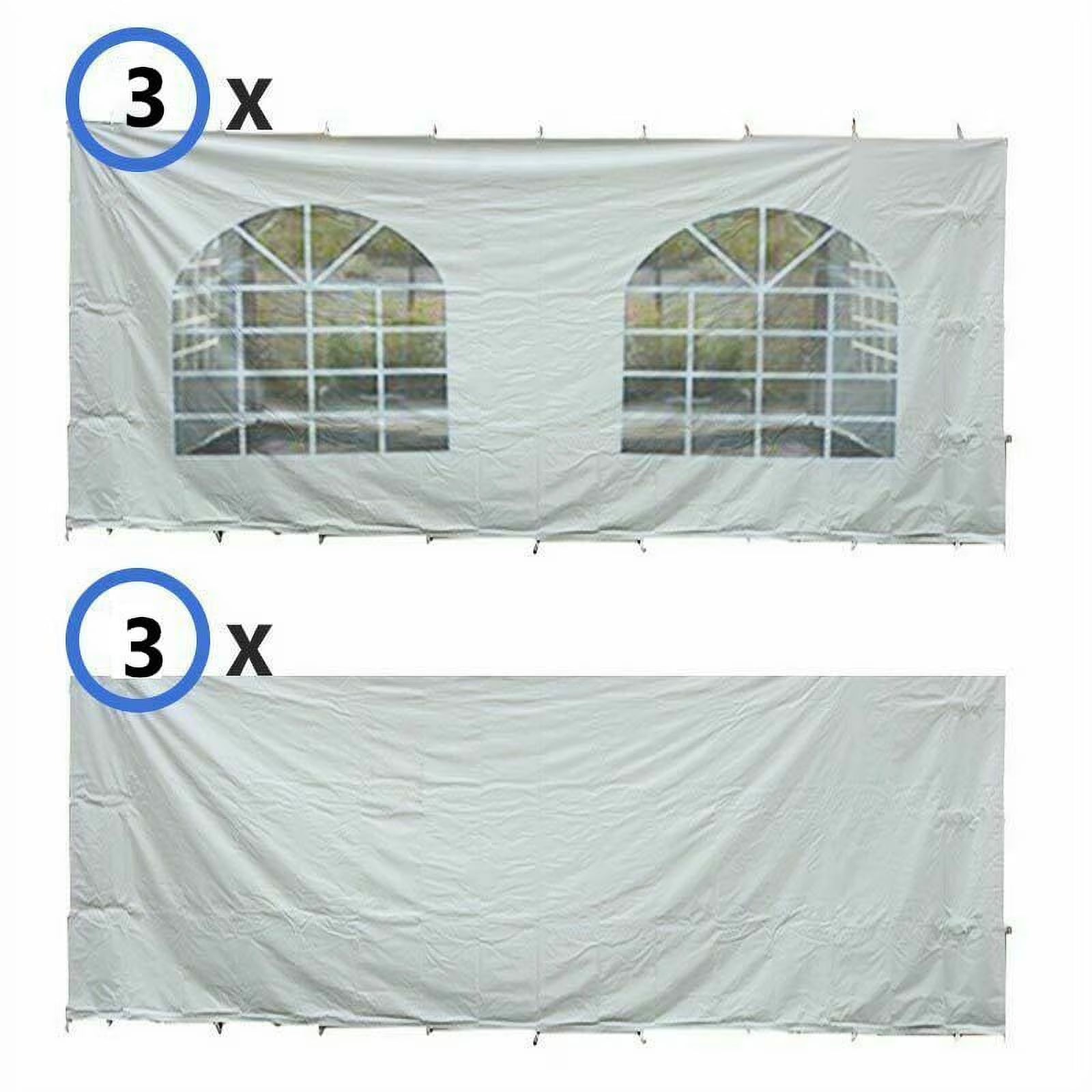 30' x 40' Blockout Sidewall Kit J5052