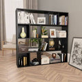 Black 43.3 inch Chipboard Room Divider X14578