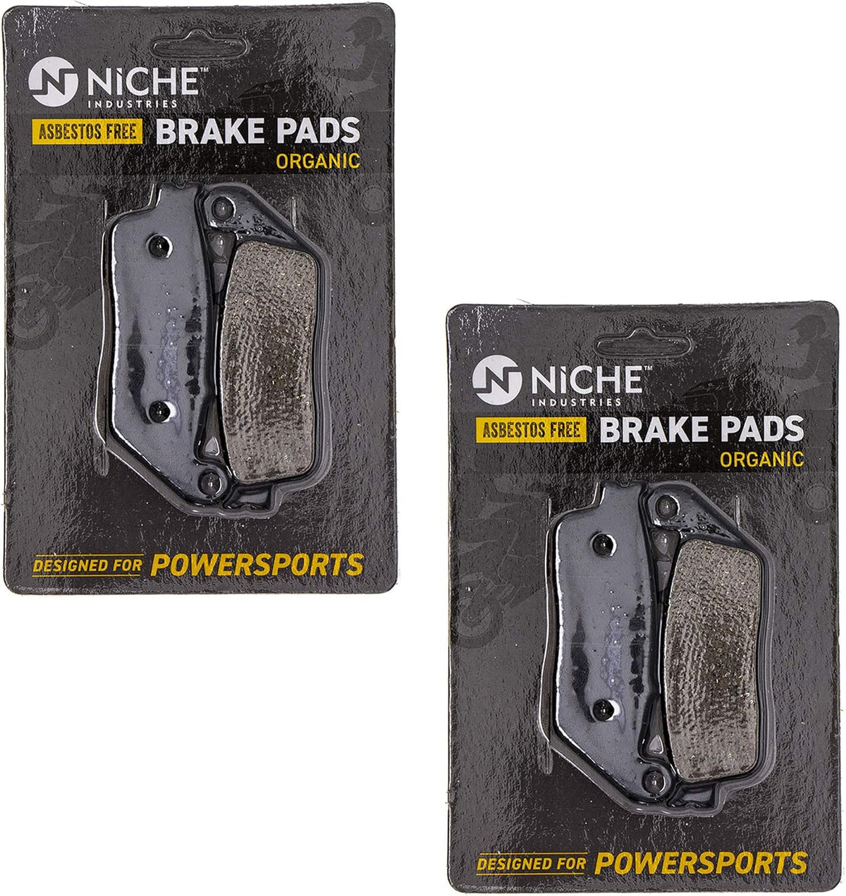 Brake Pad Set Organic Pack of 2 B131754