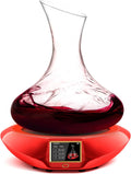 Electric Decanter Wine Aerator Automatic Carafe Shaker Dispenser Whiskey Decanter with USB Rechargeable Battery Base Only Pack of 2 S769