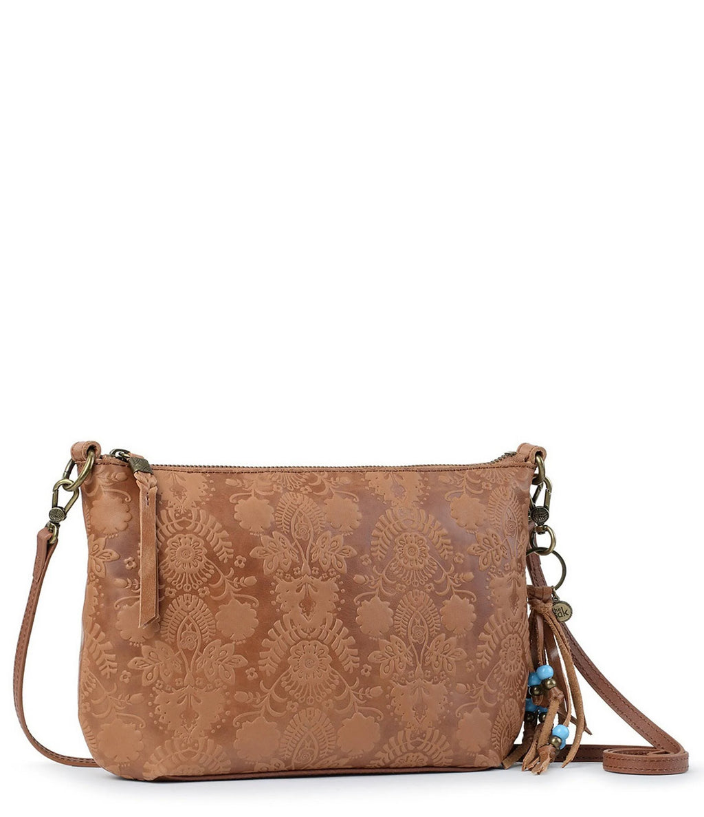 Coral Leather 3 in 1 Crossbody U7549