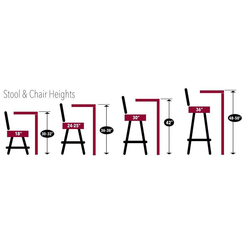 Ohio State Buckeyes 30x22 Bar Stool N4166