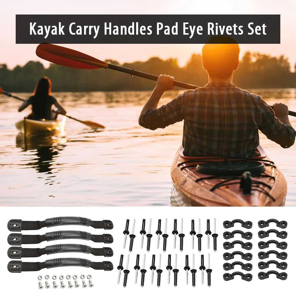Kayak Carry Handles Pad Eye Rivets Set M263