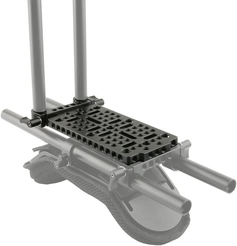 Camera Cheese Plate Base Plate Tripod Mount with 15mm Railblocks Pack of 2 M858