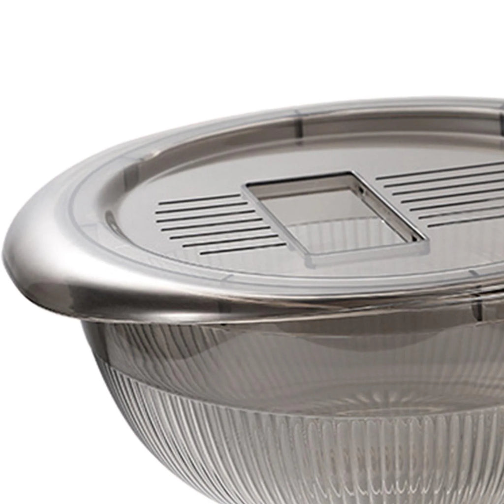 Gray 5 Blade Vegetable Chopper with Container Z79013