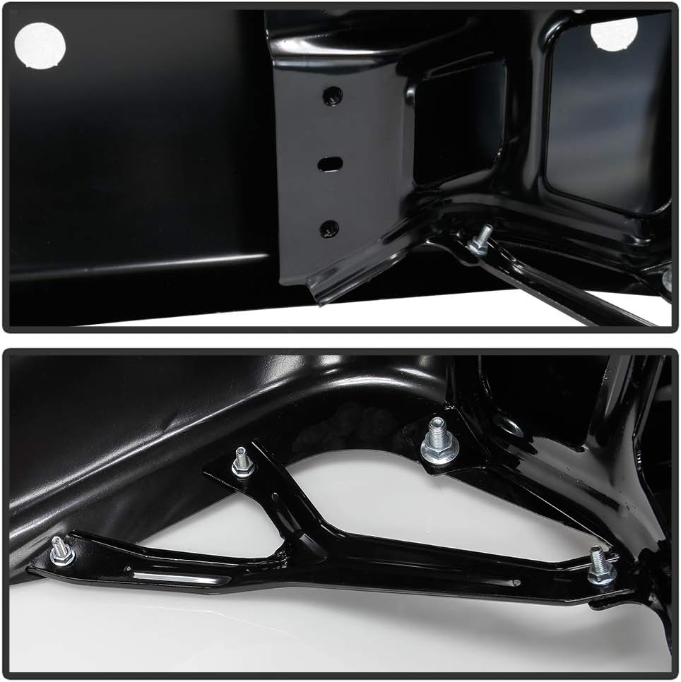Black Steel Rear Step Bumper Q795