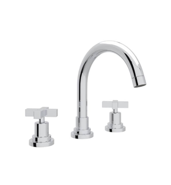 Tuscan Brass Widespread Bathroom Faucet N66096