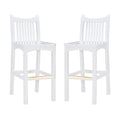 White Leola Barstools Set of 2 Q74098
