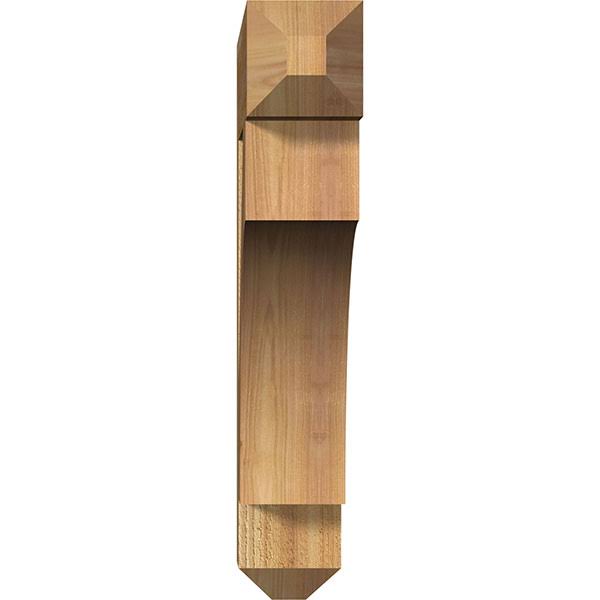 Western Red Cedar Rough Sawn Bracket B59918