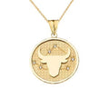 Taurus Constellation Pendant Necklace in Yellow Gold - 10K, Pendant with 20" chain V26267