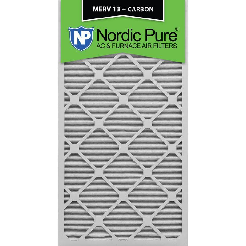 6 Pack MERV 13 Carbon AC Furnace Air Filters Q604