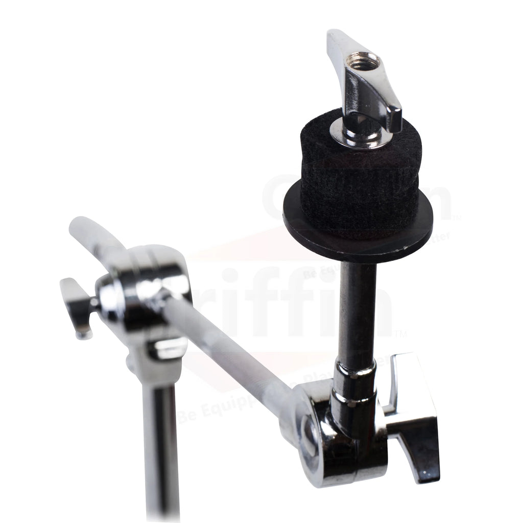 Double Braced Adjustable Height Cymbal Boom Stand with Counterweight Adapter K401460