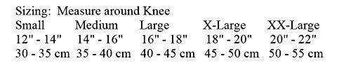 X-Large Hinged Knee Brace A42726