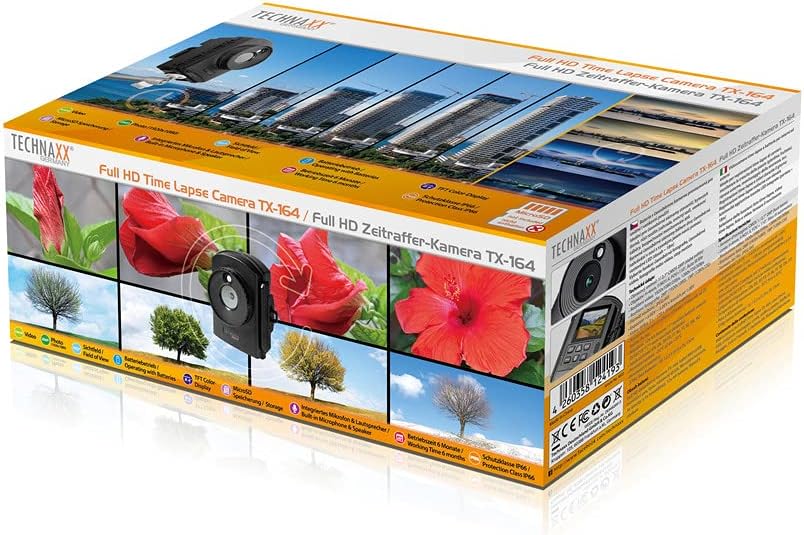 Black Time Lapse Camera with Built-in Microphone & Speaker Y412953