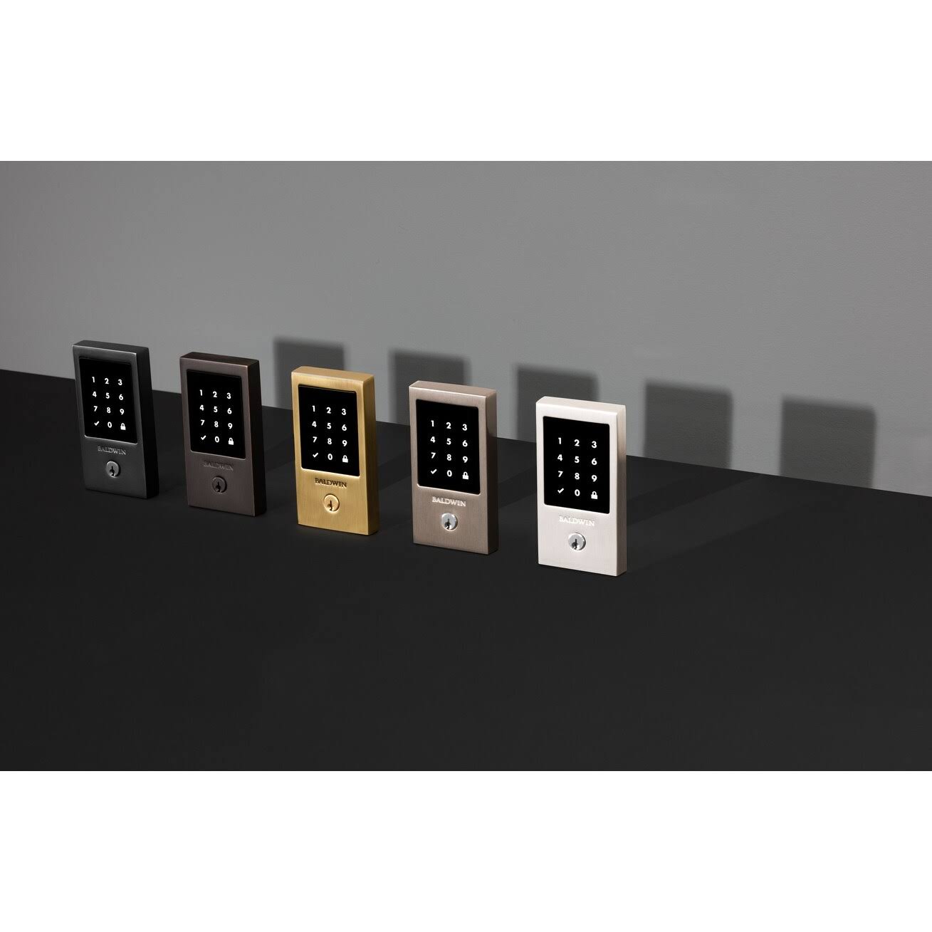Polished Chrome Touchscreen Electronic Deadbolt G5604