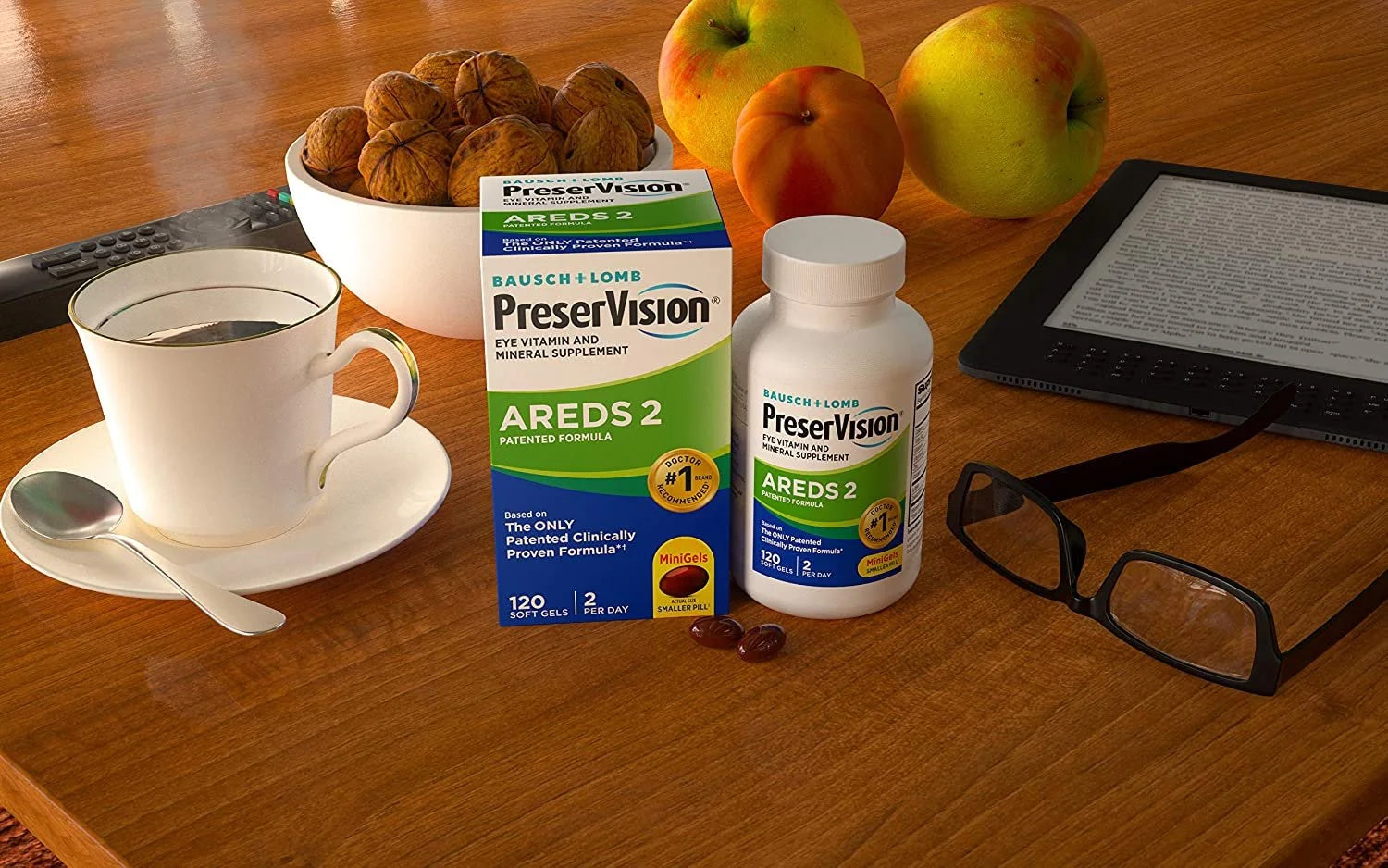 Eye Vitamin & Mineral Supplement Soft Gels S3561