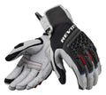 Textile Motorcycle Gloves Light Gray/Black 3XL R719