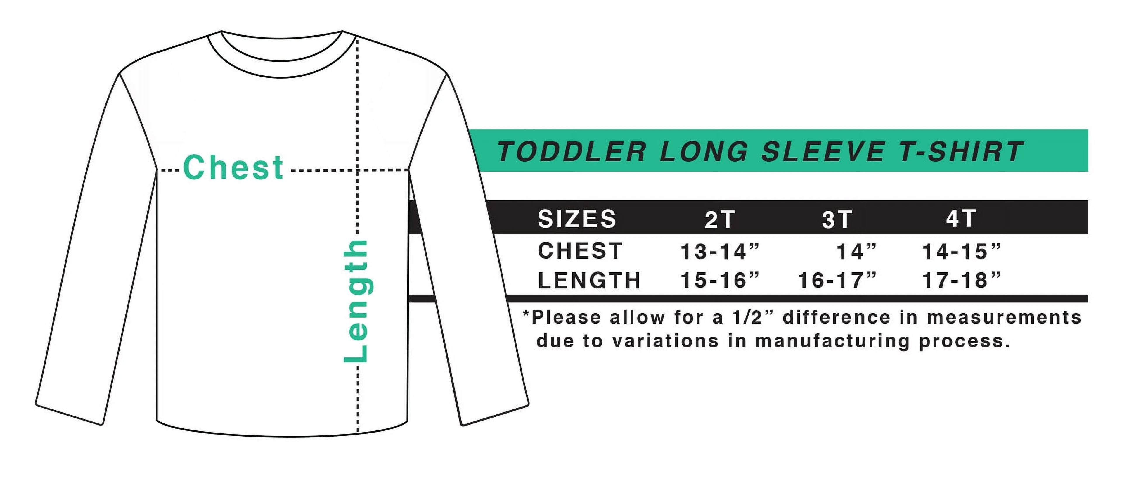 Toddler Long Sleeve T-Shirt B29486