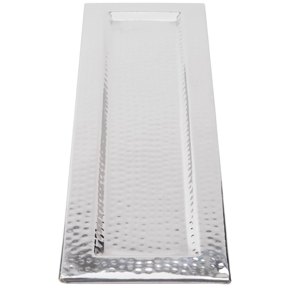 Stainless Steel Hammered Tray, 23-3/4x22 L M168566