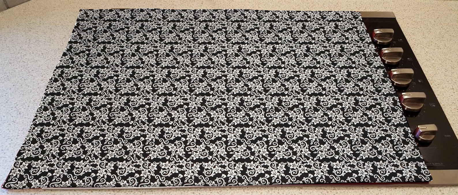 Black Stove Top Cover P866