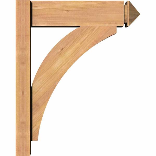 Western Red Cedar Arts and Crafts Outlooker W104