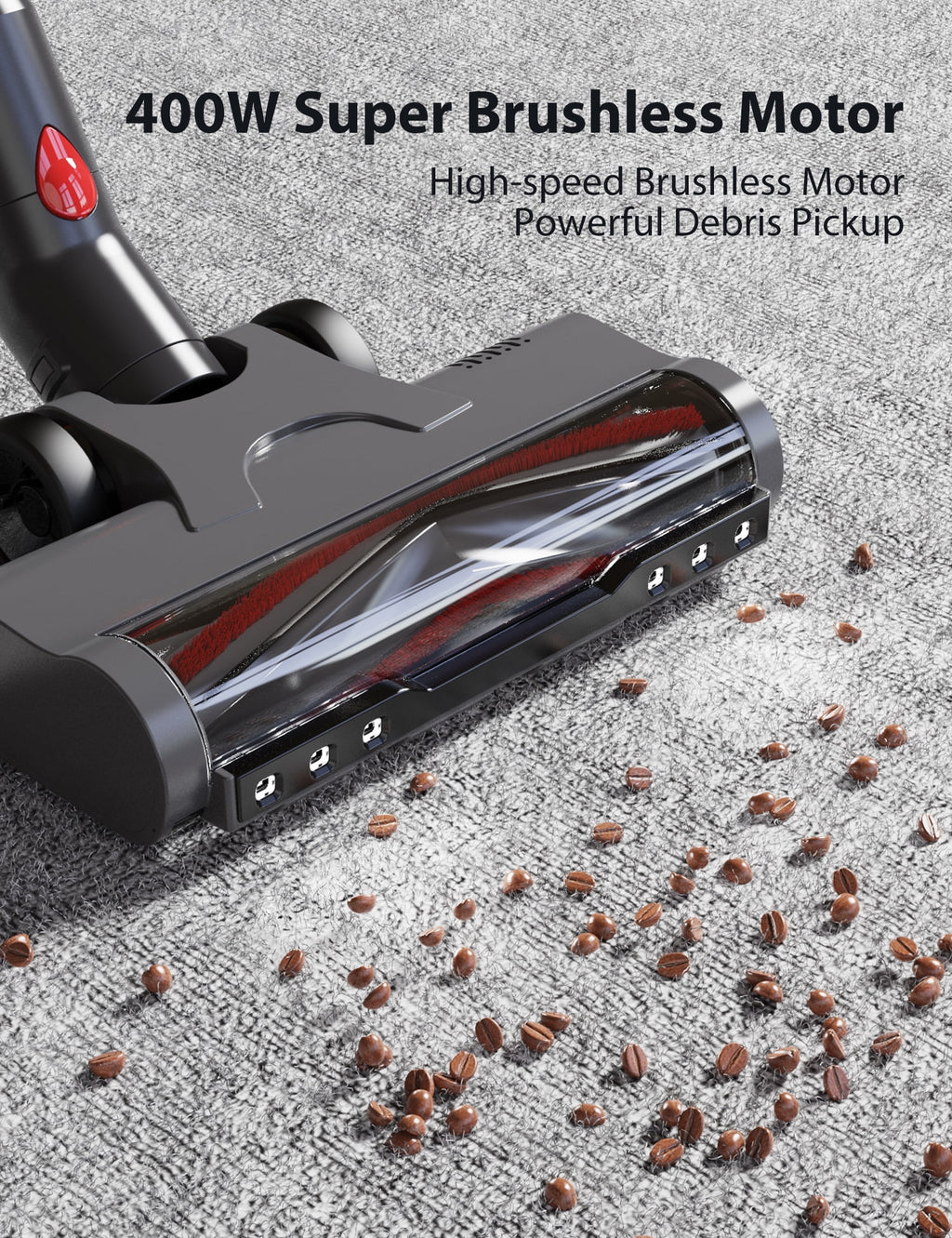 Cordless Stick Vacuum Cleaner with Accessories V323