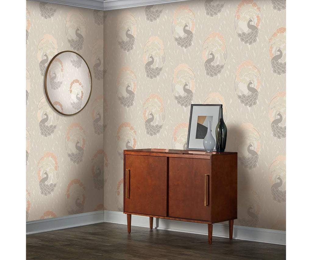 Peacock Bluff Self-Adhesive Removable Wallpaper G36729