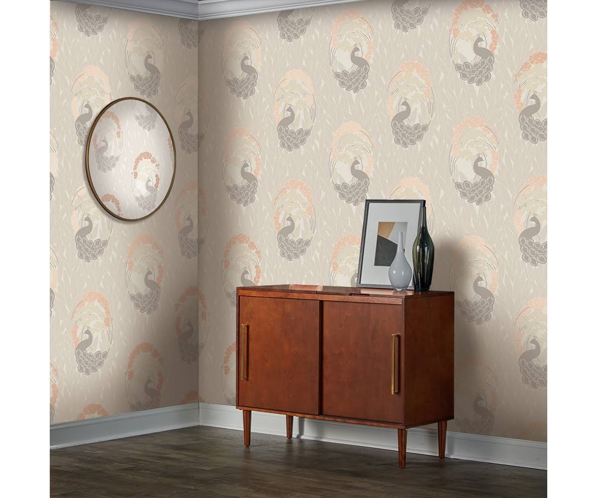 Peacock Bluff Self-Adhesive Removable Wallpaper G36729